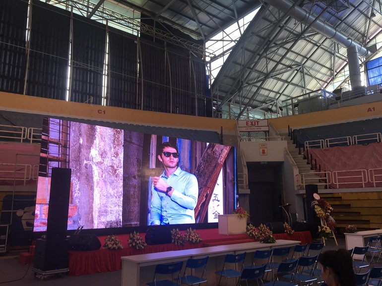 Màn hình led siêu khủng trong sự kiện