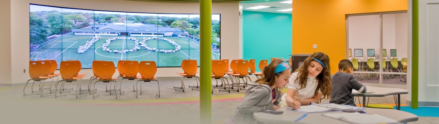 Video Wall quảng cáo phổ thông tại trường học, bệnh viện