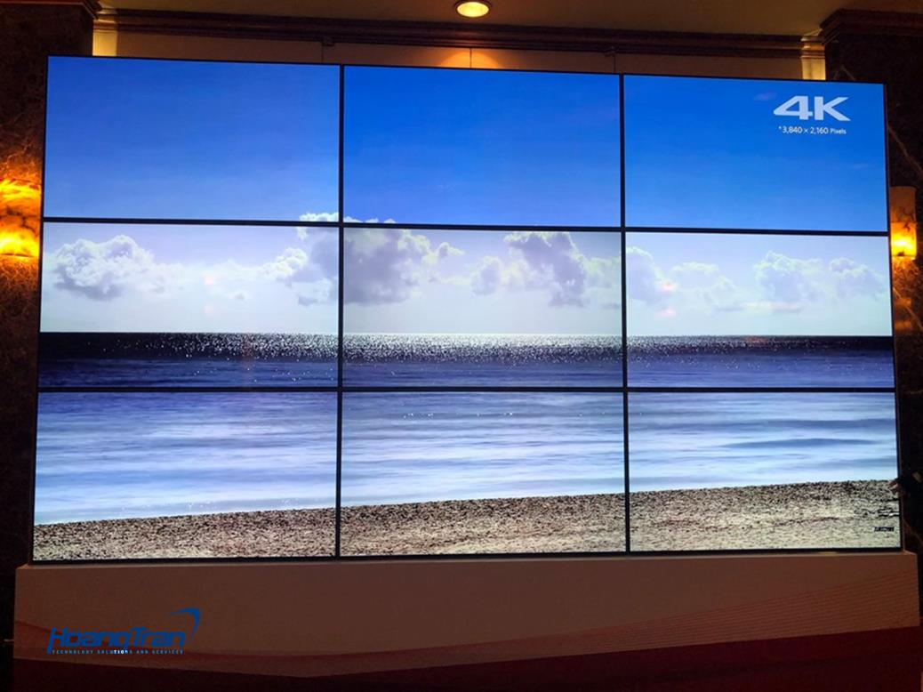 Cho thuê màn hình ghép 3x3 tivi lcd 55 inches
