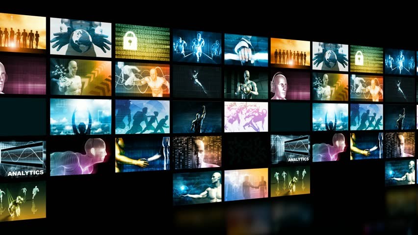 Cho thuê màn hình ghép - video wall cho sự kiện quảng cáo