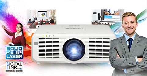 Thue May chieu panasonic 8000 ansi lumens