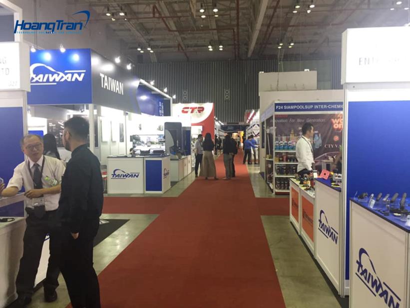 Hoang Tran chuyen to chuc su kien quoc te