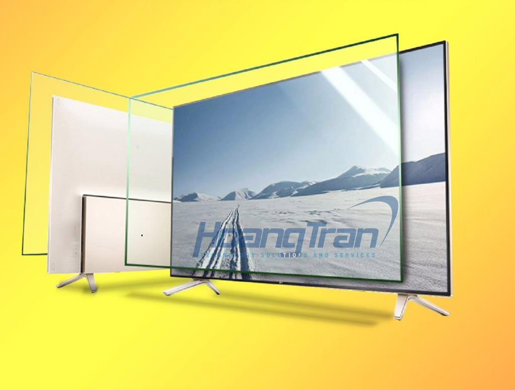 Bảo vệ màn hình tivi lcd khi thuê tại Hoàng Trần