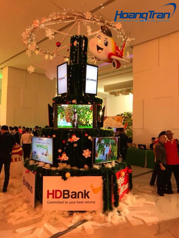 Đồng hành cùng tiệc cuối năm của HD Bank