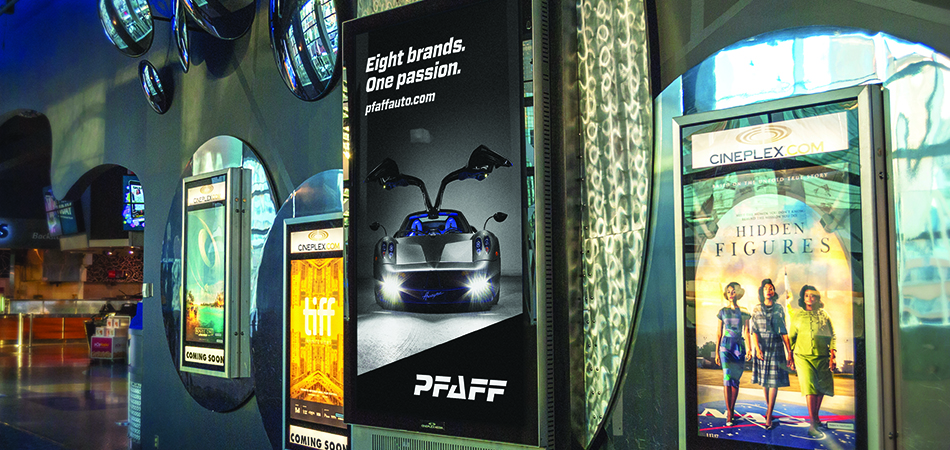 Thue man hinh tivi lcd de quang cao la xu huong