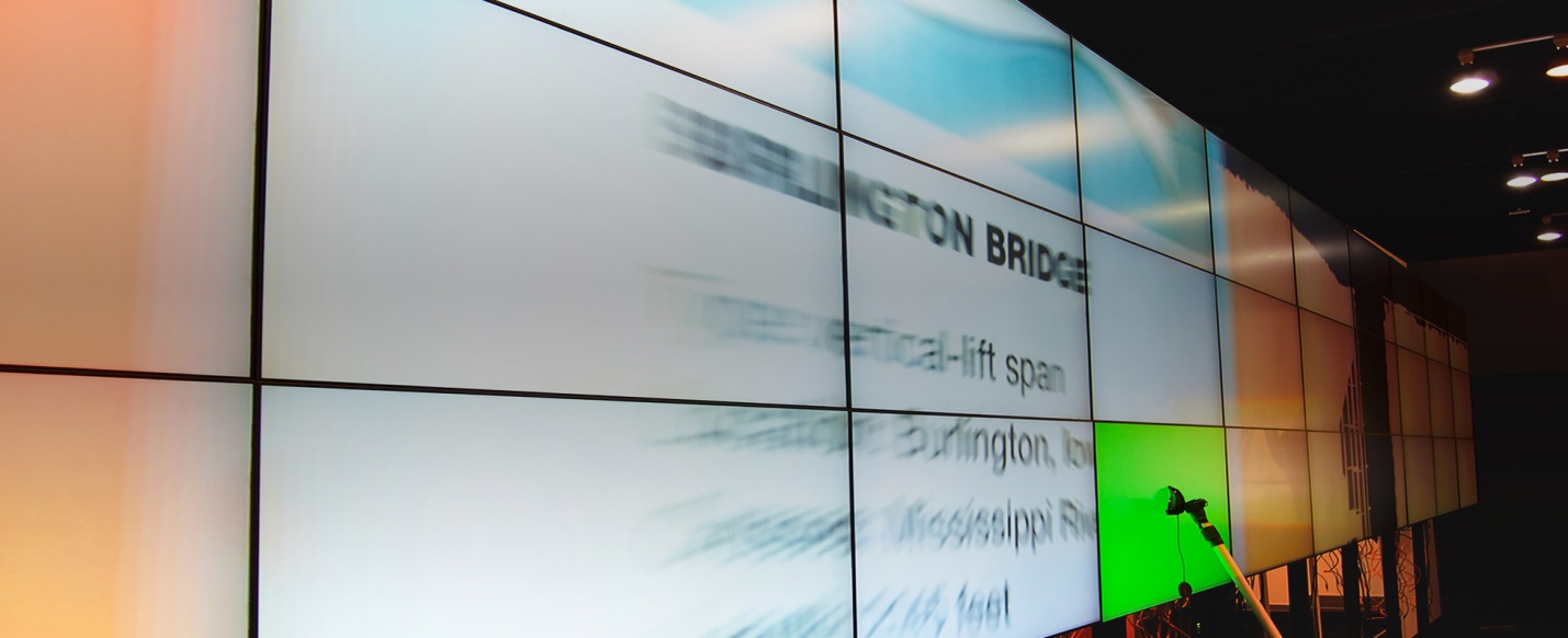 Dot pha cong nghe videowall man hinh ghep